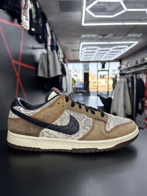 NIKE DUNK “CO.JP BRWN SNAKESKIN”  (SZ 9.5)  USED/OG BOX