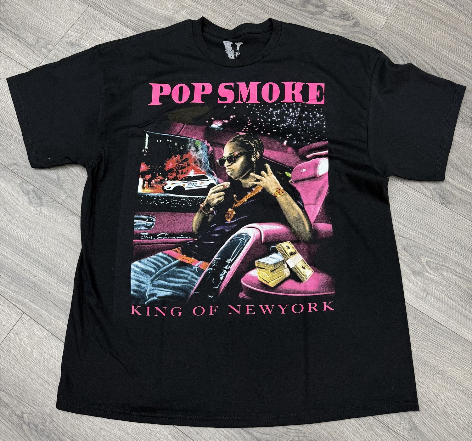 VLONE x POP SMOKE “KING OF NY”  (XXL)  NEW