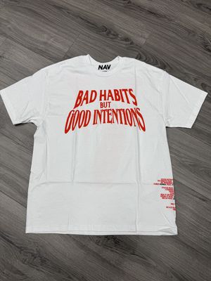 NAV x VLONE “BHGI/WHT/RED”  (X-LARGE)   NEW