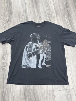 CACTUS JACK x JORDAN TEE “BLK”  (LARGE)  USED