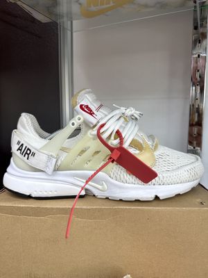 NIKE x OFF-WHITE PRESTO “WHT”  (SZ 11)  USED/OG BOX