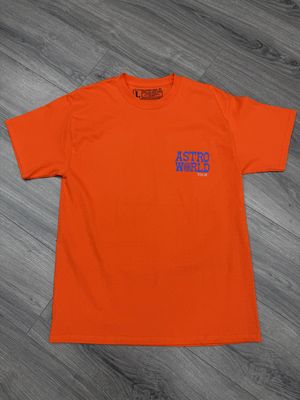 ASTRO WORLD TEE “MSG ORANGE” (MEDIUM)  NEW