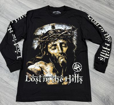 LOST HILLS TEE “JESUS”  (LARGE)  NEW