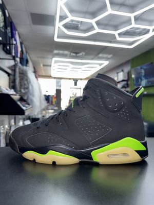 J6 “ELECTRIC GRN”  (SZ 8.5)  USED/NO BOX