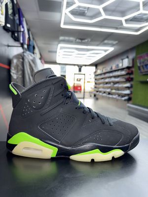 J6 “ELECTRIC GRN”  (SZ 9.5)  USED/OG ALL