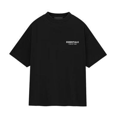 ESSENTIALS JERSEY CREWNECK “BLACK” (MEDIUM)  NEW