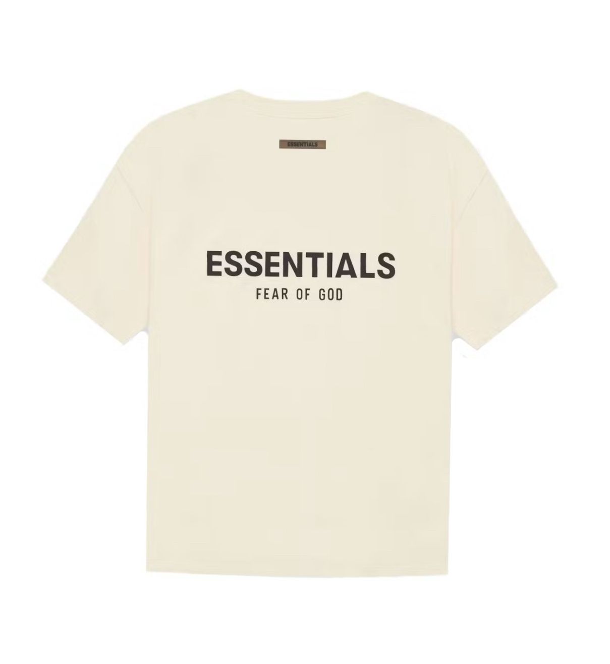 ESSENTIALS TEE “CREAM/SS21”  (X-SMALL)  NEW