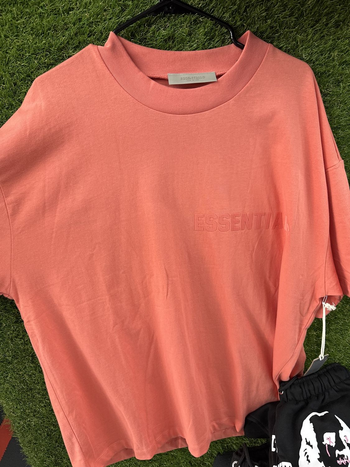 ESSENTIALS S/S TEE “CORAL”  (X-LARGE)  NEW