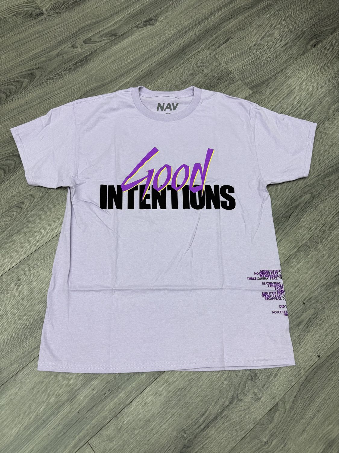 NAV x VLONE “DOVE/PURPLE”  (LARGE)  NEW