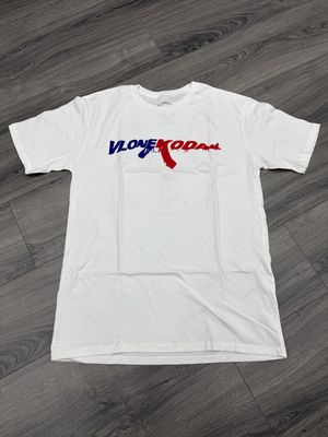 VLONE x KODAK BLACK TEE “WHT”  (2XL)  NEW