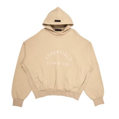 ESSENTIALS HOODIE “DUSTY BEIGE”  (MEDIUM)  NEW