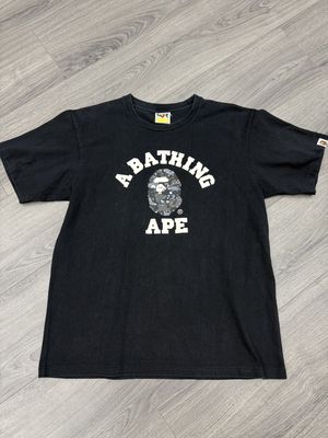BAPE TEE “SPACE HEAD”  (LARGE) USED
