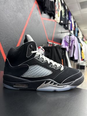 J5 “METALLIC BLK”  (SZ 12)  USED/OG BOX