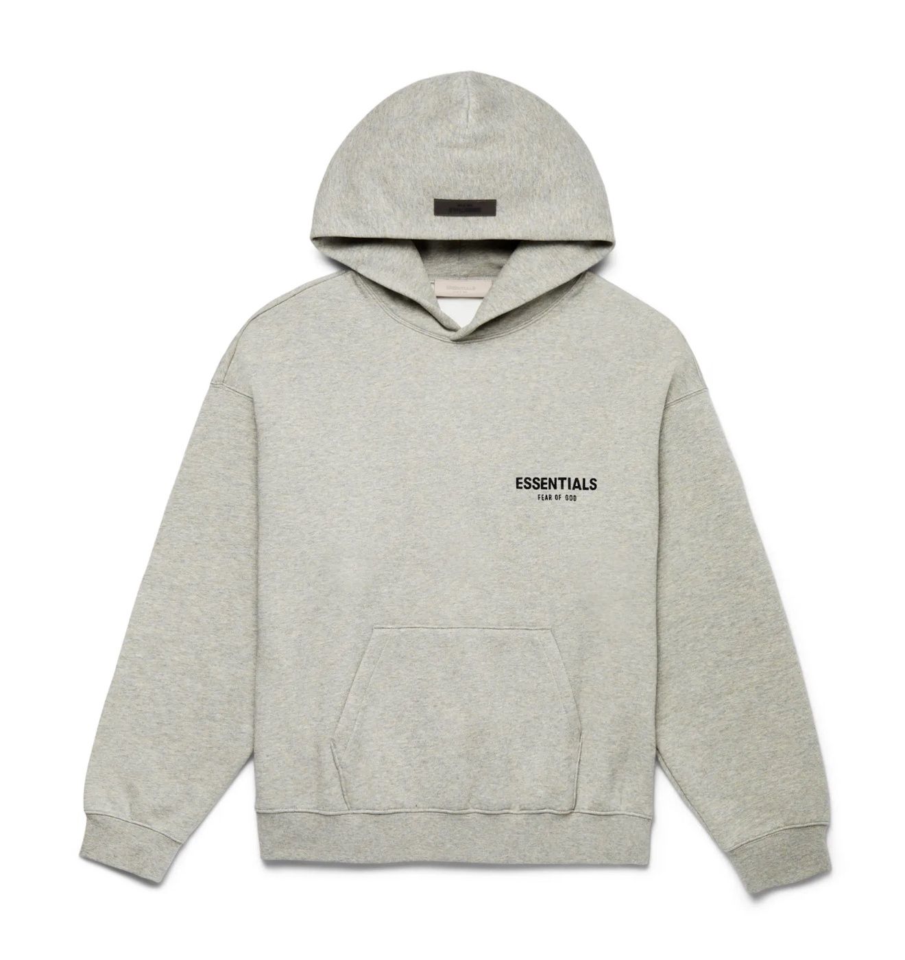 ESSENTIALS HOODIE “DARK OATMEAL ”  (SMALL)  NEW