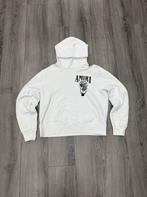 AMIRI HOODIE &quot;GLOBE&quot; (MEDIUM)  PRE-OWNED