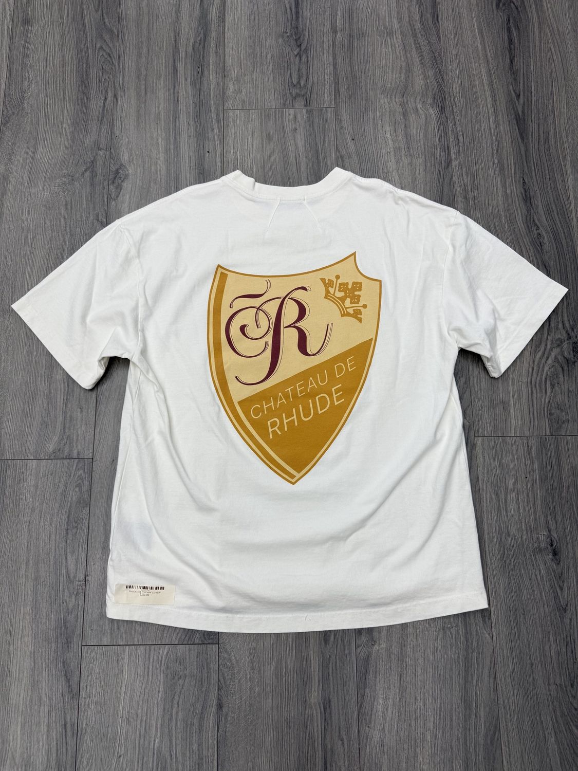 RHUDE TEE &quot;CROWN&quot;  (L)  NEW