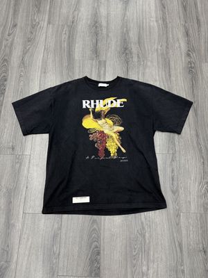 RHUDE TEE &quot;WINE&quot;  (2XL)  NEW