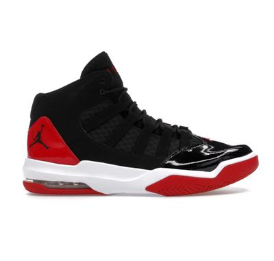 JORDAN MAX AURA “BLK/RED”  (SZ 14)  NEW/OG ALL