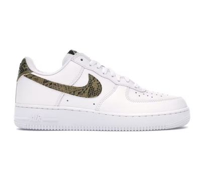NIKE AF1 “WHT/IVORY SNAKE”  (SZ 14)  NEW/OG ALL