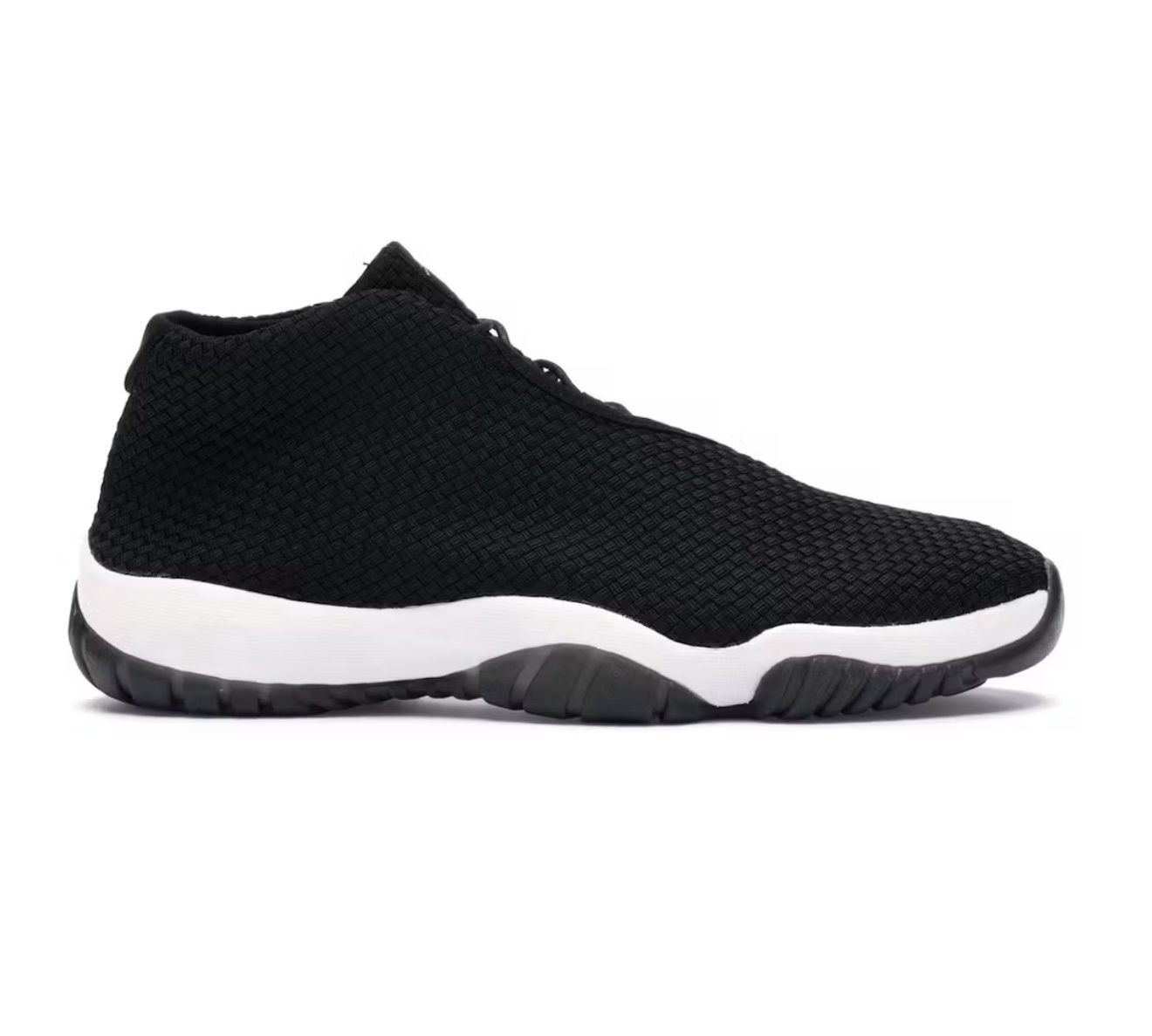 JORDAN FUTURE “BLK/WHT”  (SZ 9.5)  NEW/OG ALL