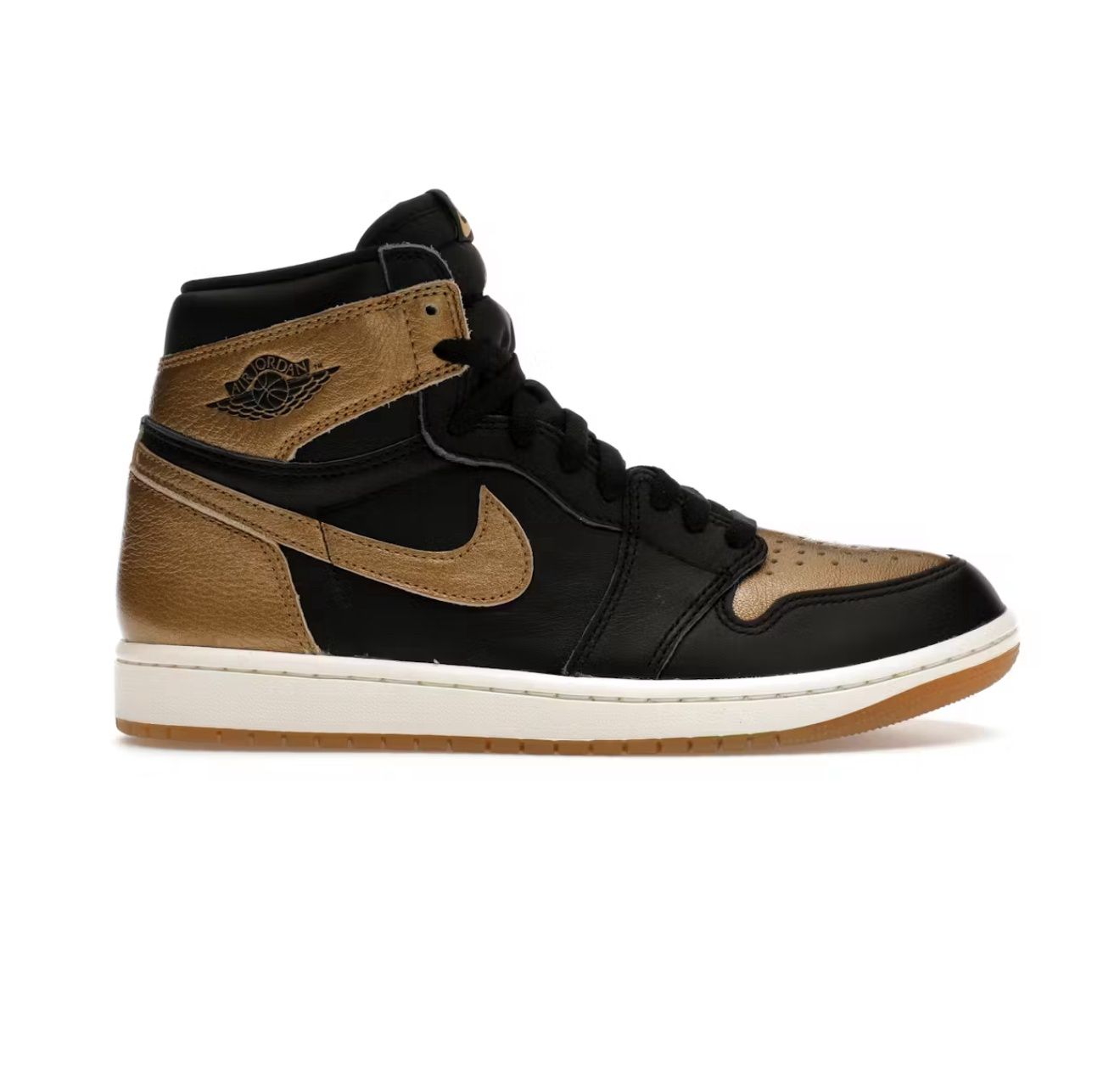 J1 “BLK METALLIC GOLD”  (SZ 14)  NEW/OG ALL
