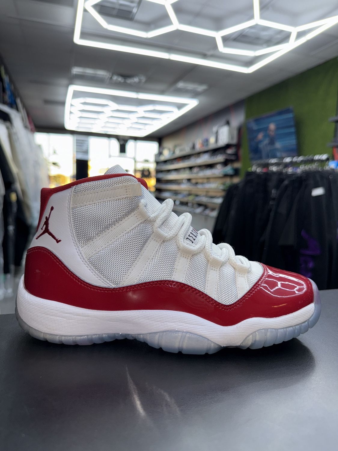J11 “CHERRY”  (SZ 6.5y)  WORN 1x/ OG ALL