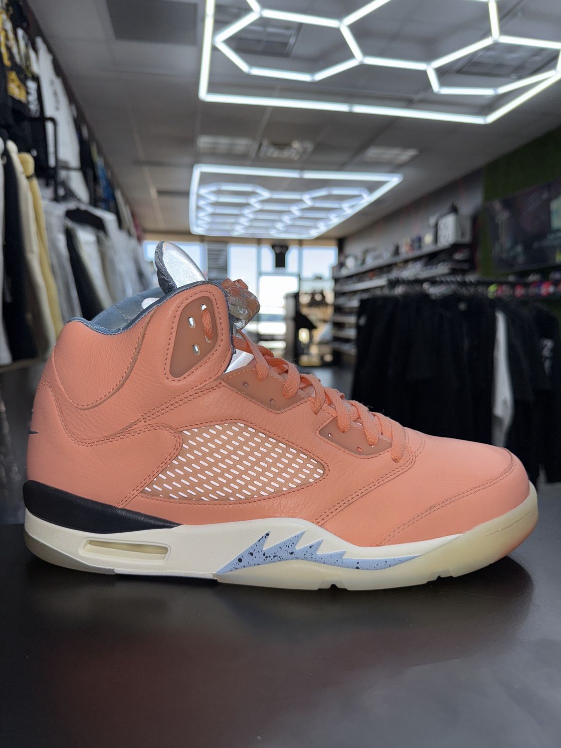 J5 x DJ KHALID “CRIMSON BLISS”  (SZ 13)  WORN 1x/ OG ALL