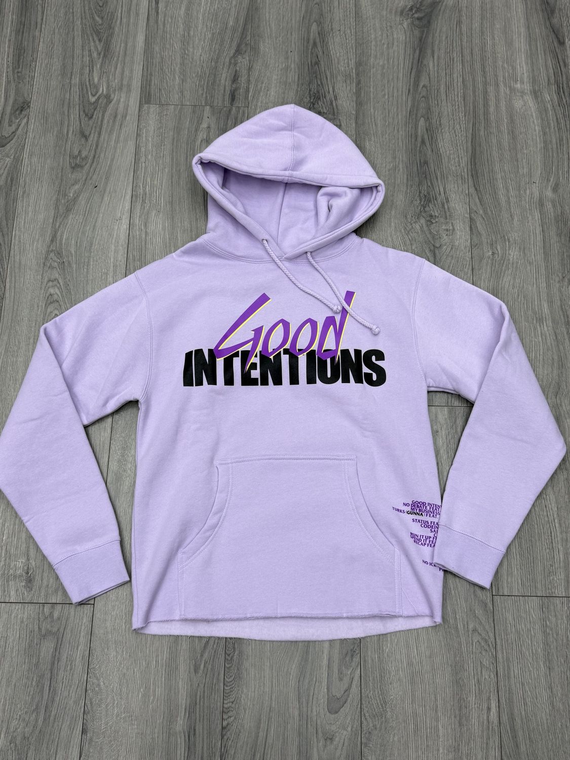 NAV x VLONE HOODIE “PURPLE/DOVE”  (SMALL)  NEW