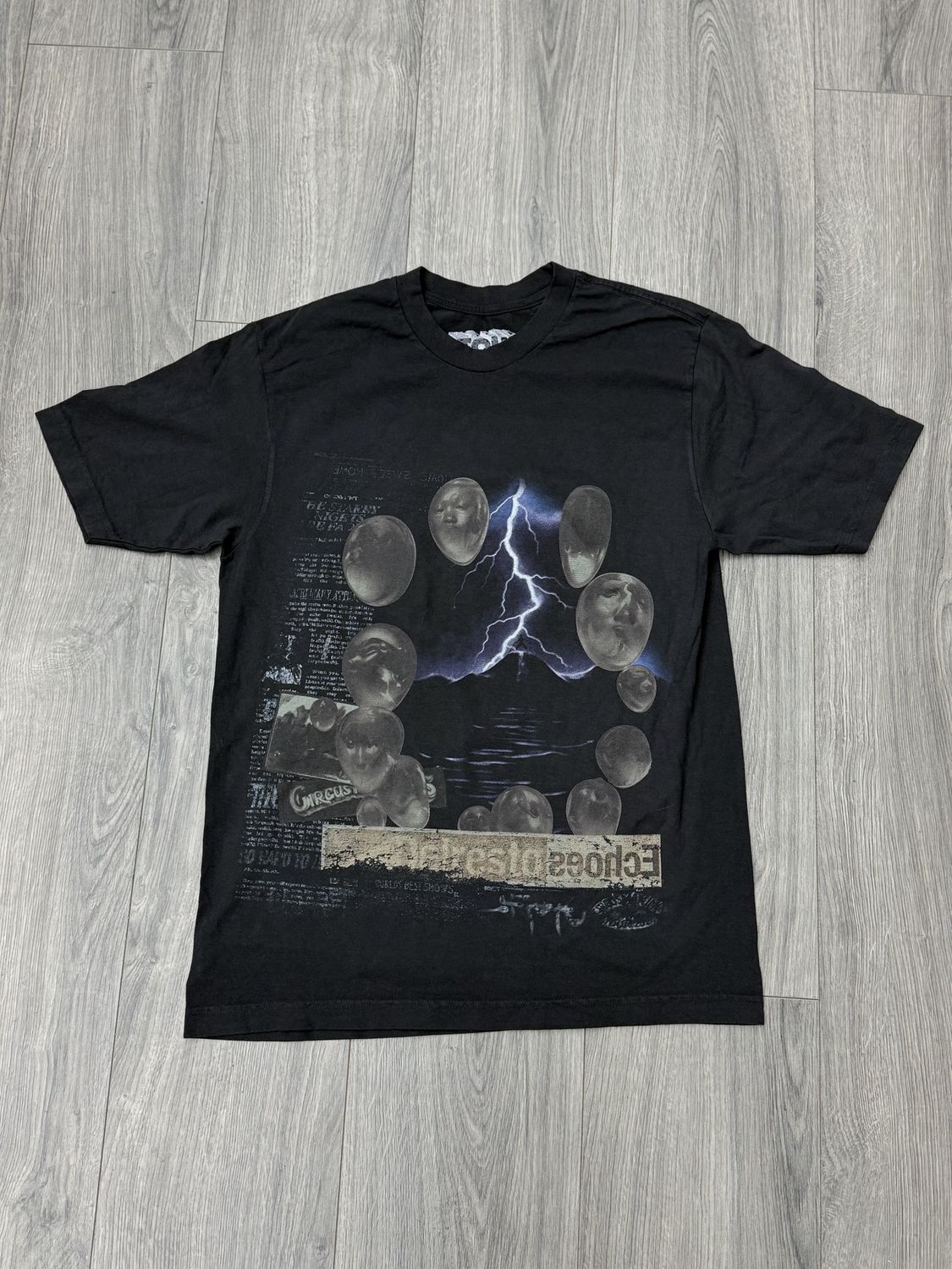 TRAVIS SCOTT UTOPIA TOUR TEE “BLK”  (MEDIUM)  NEW