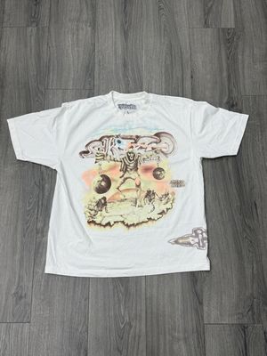 TRAVIS SCOTT UTOPIA TOUR TEE “WHT”  (LARGE)  NEW