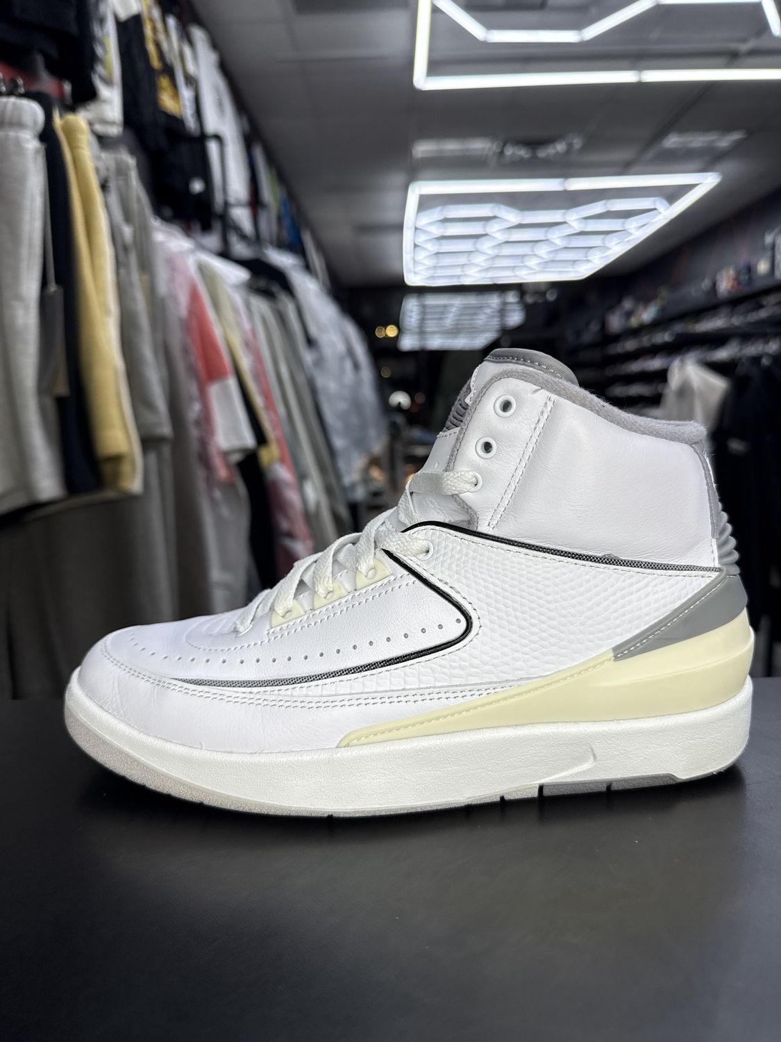 J2 “CEMENT GREY”  (SZ 6.5y)  USED/NO BOX OR INSOLES