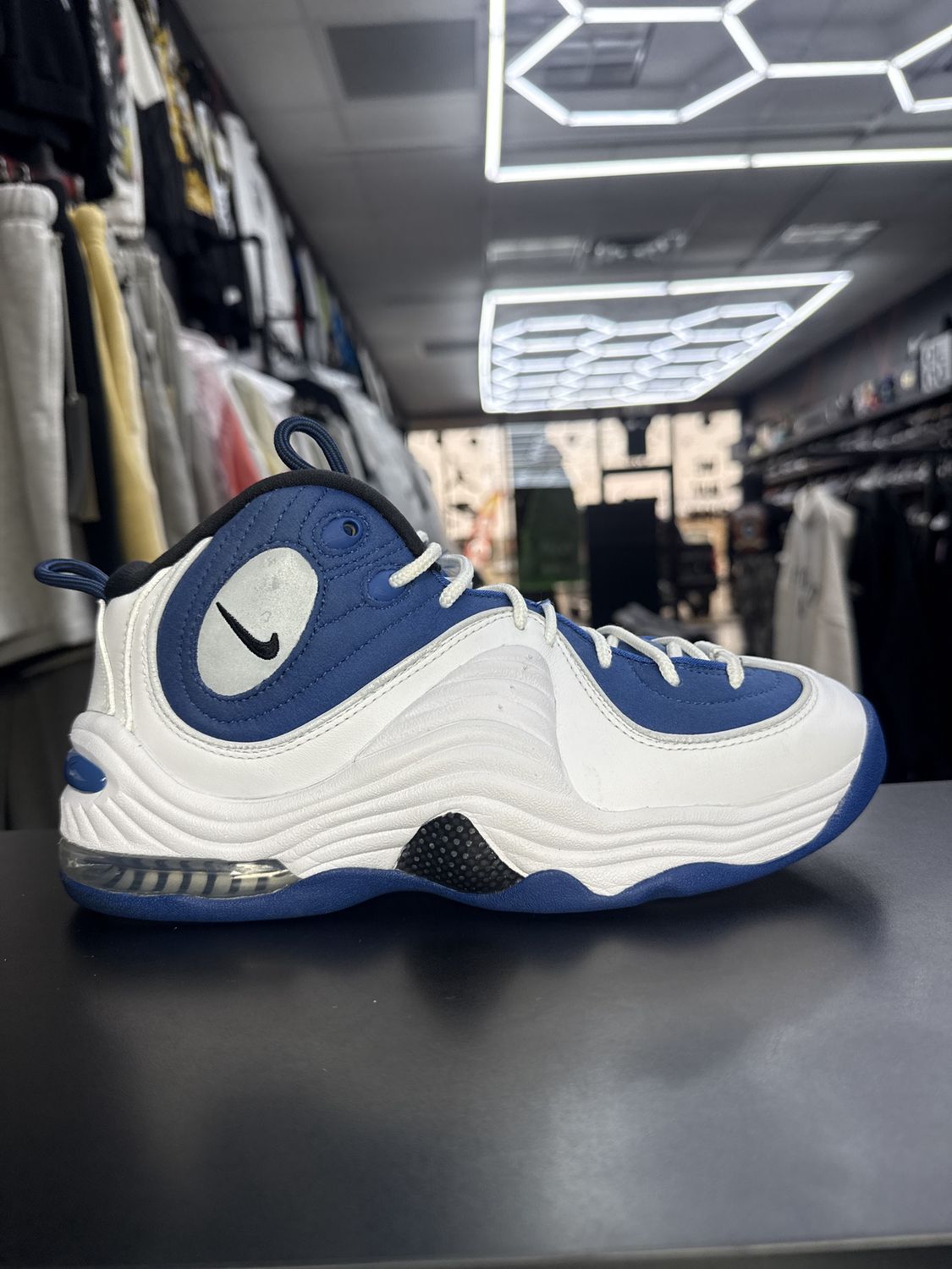 NIKE AIR PENNY 2 “ATLANTIC BLUE”  (SZ 7.5)  USED/NO BOX