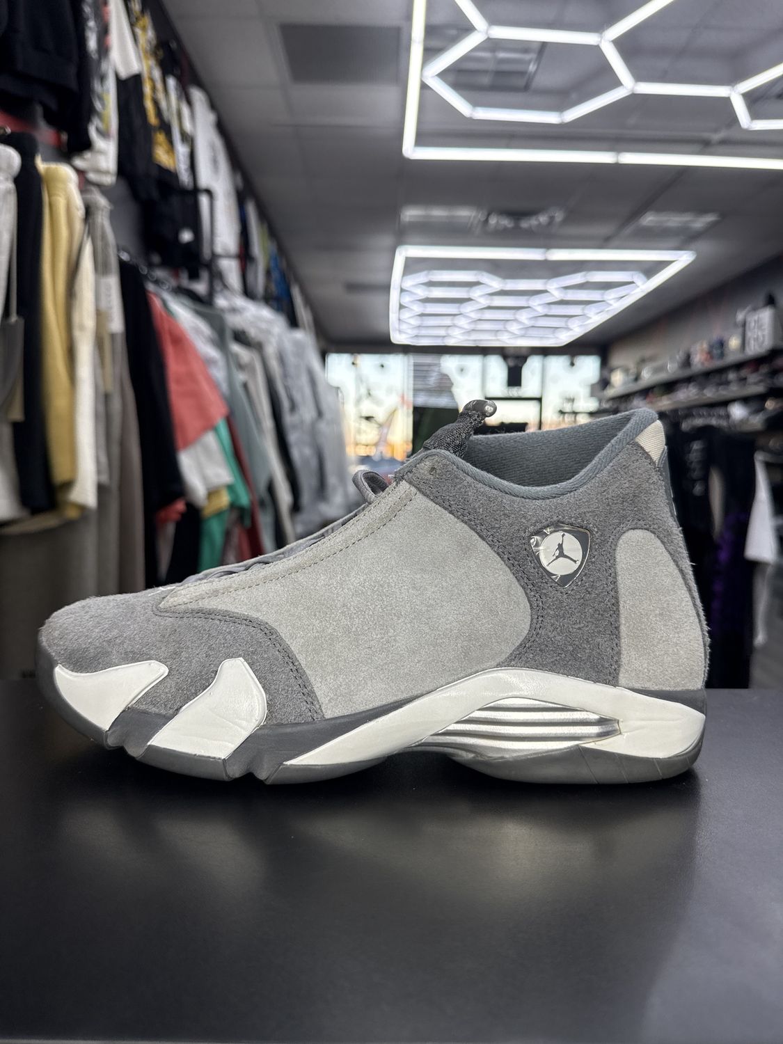 J14 “FLINT GREY”  (SZ 9.5)  USED/NO BOX