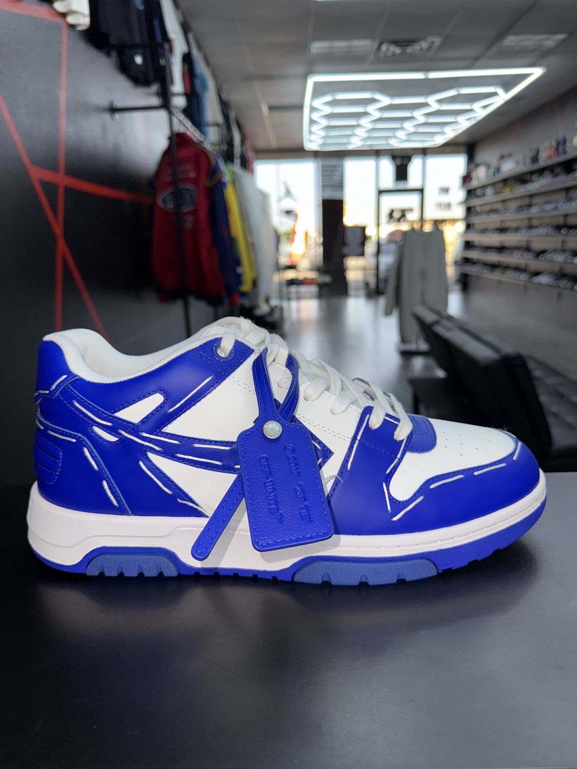 Off-WHITE OOO “SARTORIAL STITCHING BLUE”