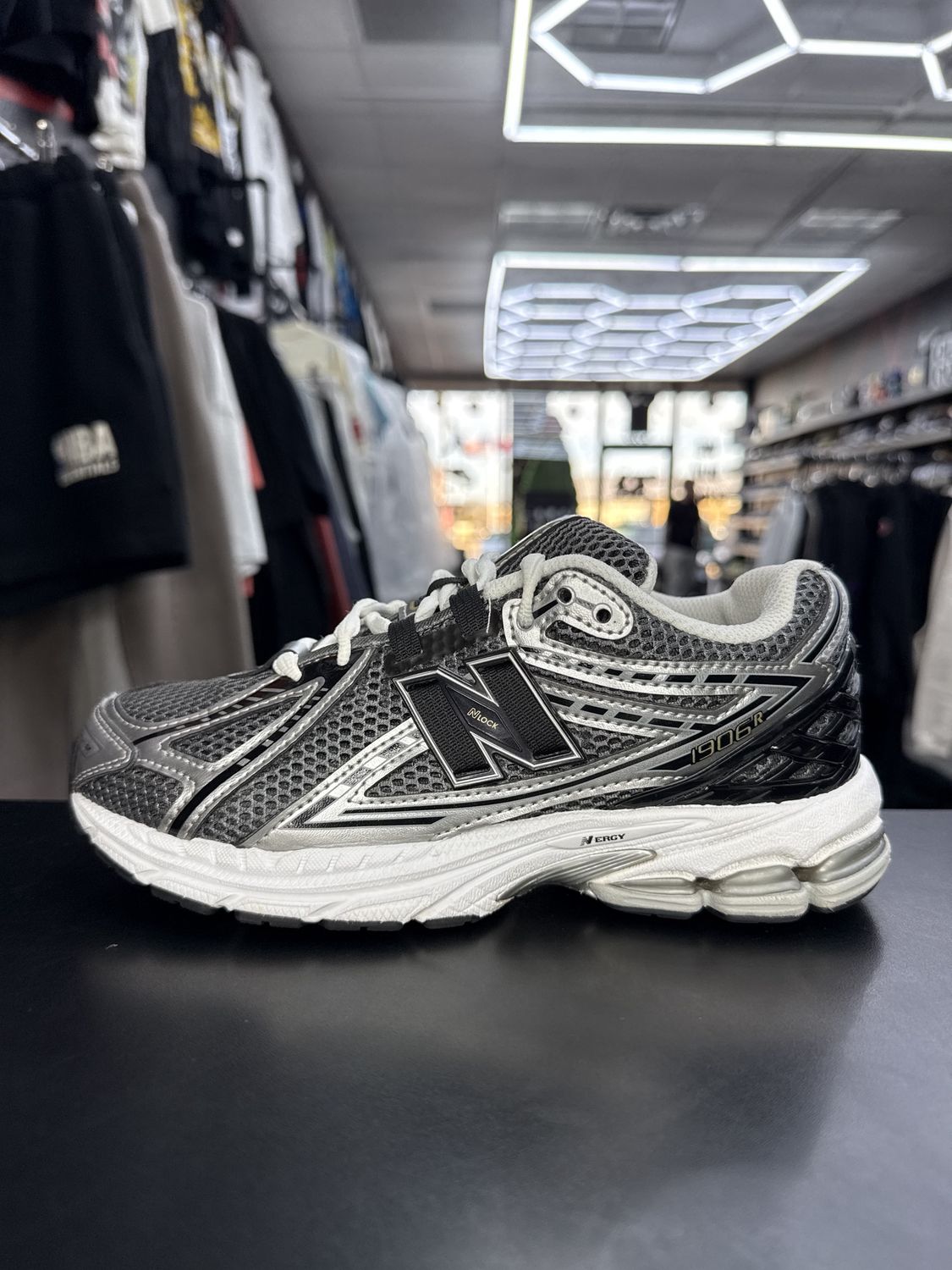 NEW BALANCE 1906 “GREY”  (SZ 5M / 6.5W)  USED/OG ALL