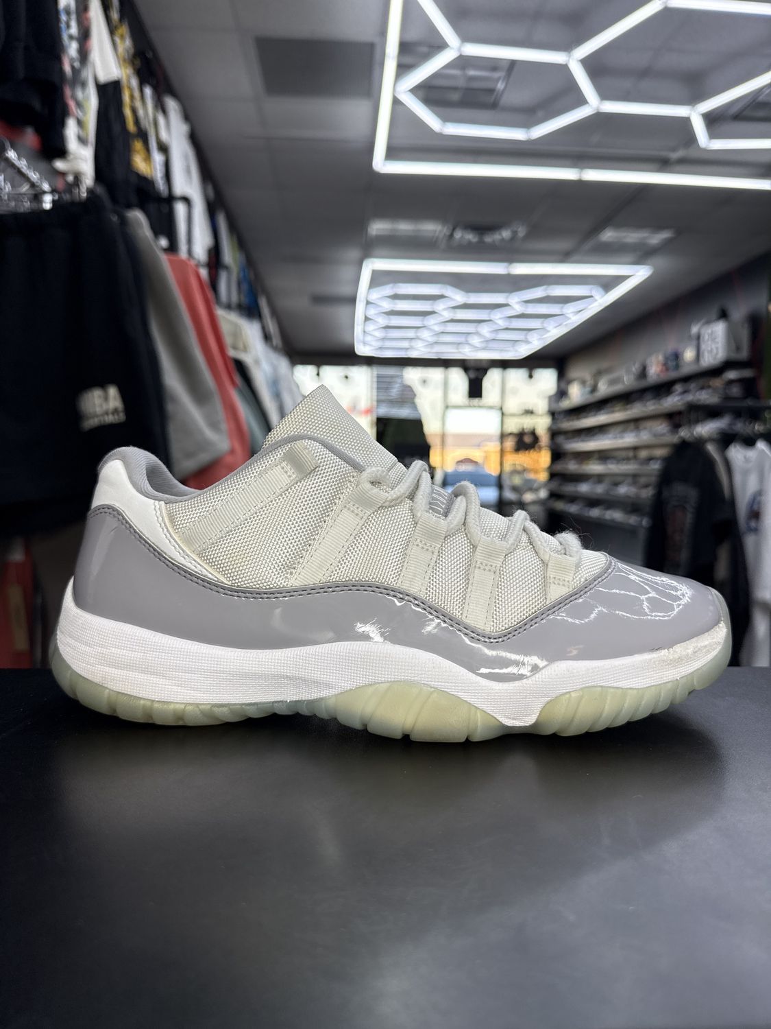 J11 “CEMENT GREY”  (SZ 9.5)  USED/NO BOX