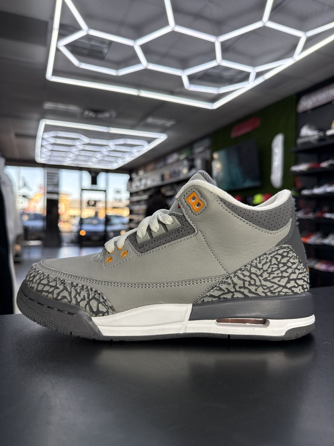 J3 “COOL GREY”  (SZ 6.5Y / 8W)  WORN 1x/OG ALL