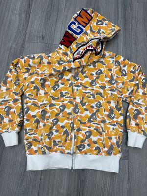 BAPE JACKET  “ORANGE”  (MEDIUM)  PRE-OWNED