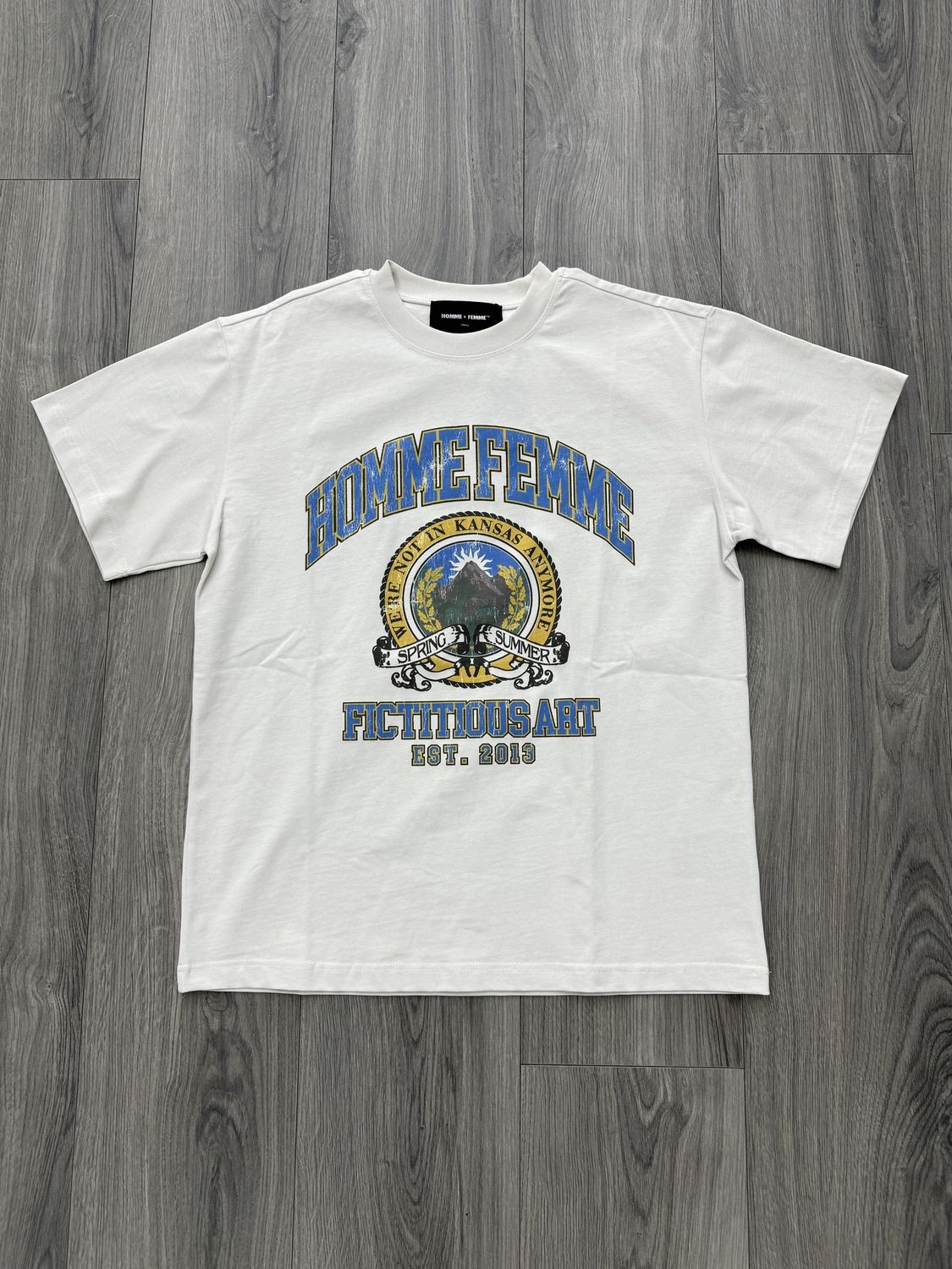 HOMME &amp; FEMME TEE “SPRING SUMMER”  (SMALL/OVERSIZED)  NEW