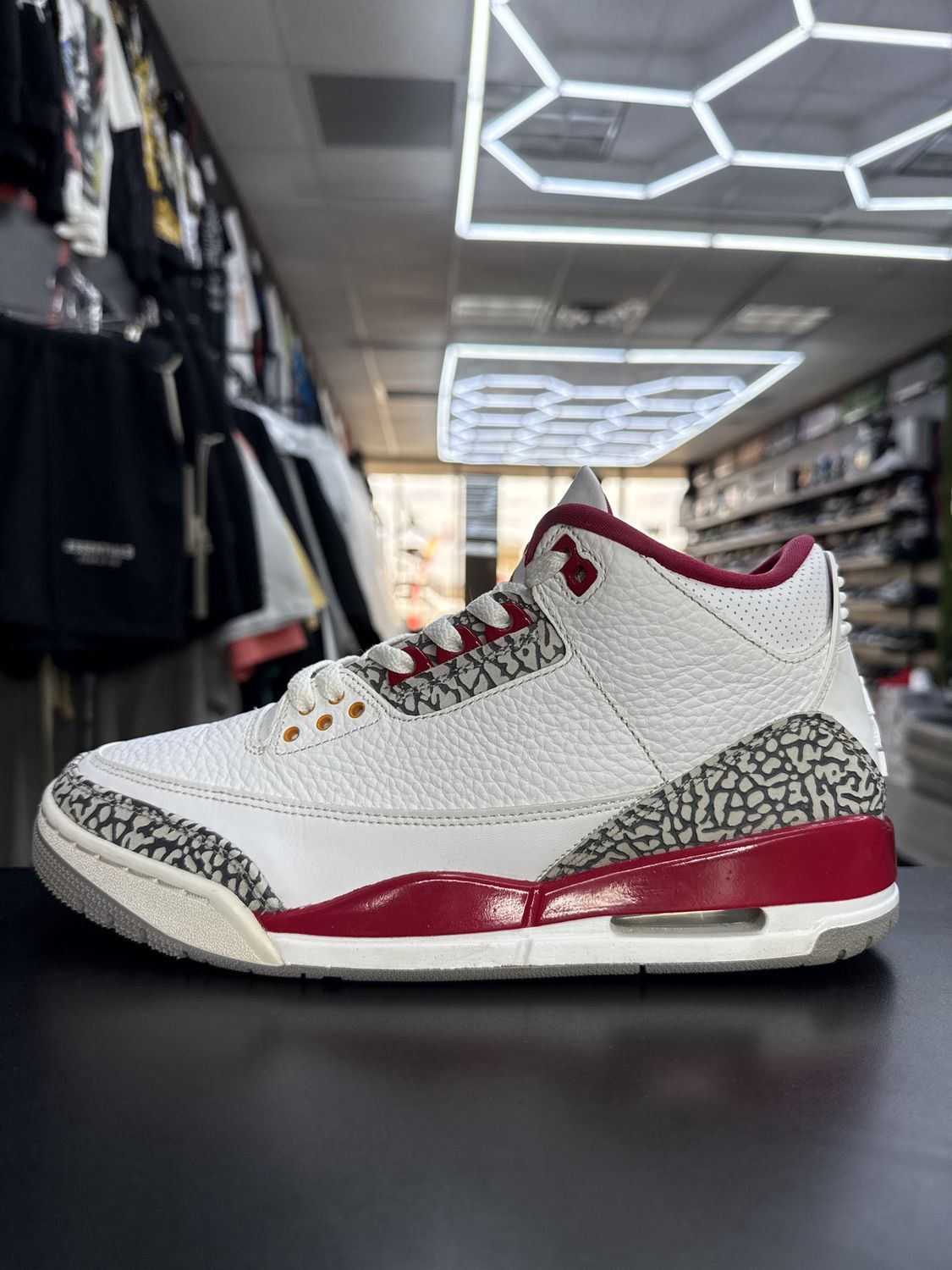 J3 “CARDINAL RED”  (SZ 9.5)  USED/OG ALL