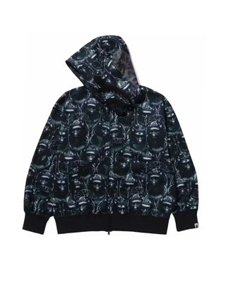 BAPE JACKET “GRAFFITI/BLK”  (X-LARGE/ RELAX FIT)  NEW