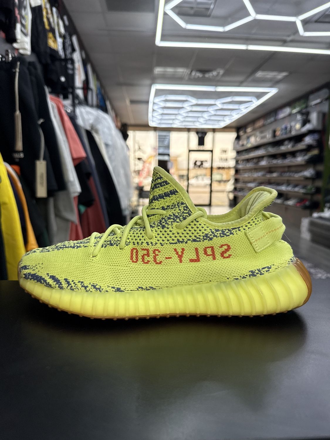 YZY 350 V2 “SEMI FROZEN YLW”  (SZ 10)  USED/OG ALL
