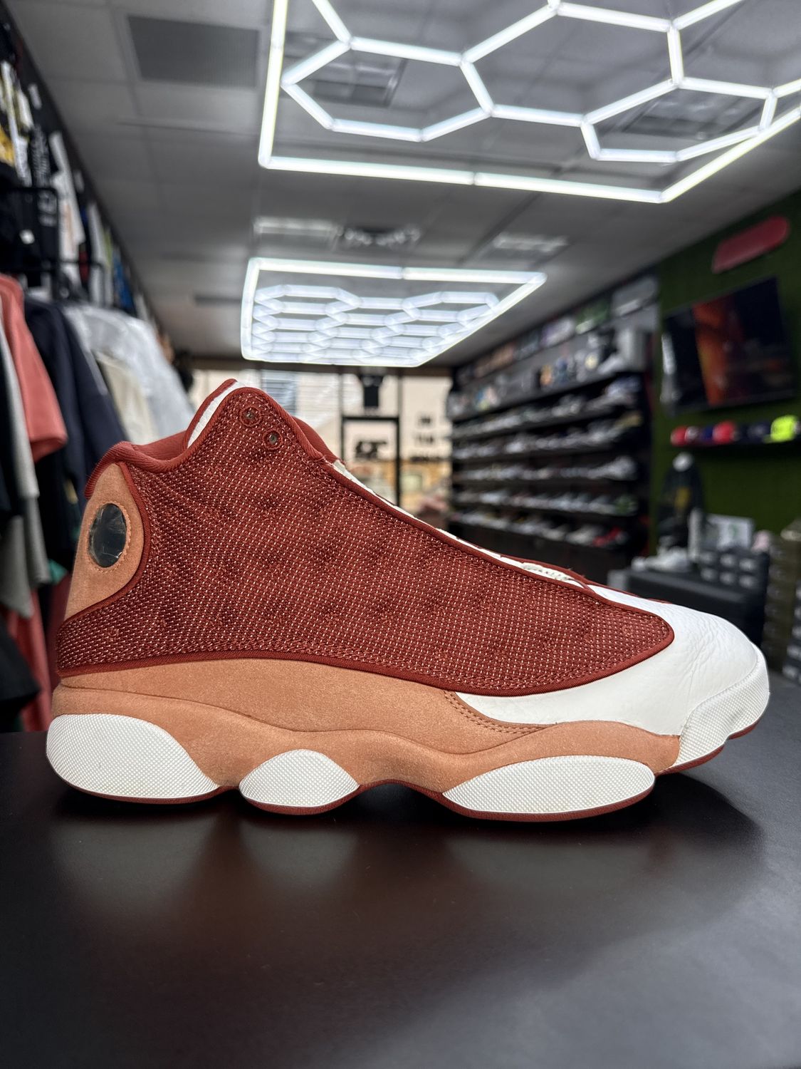 J13 “DUNE RED”  (SZ 9.5)  USED/OG BOX