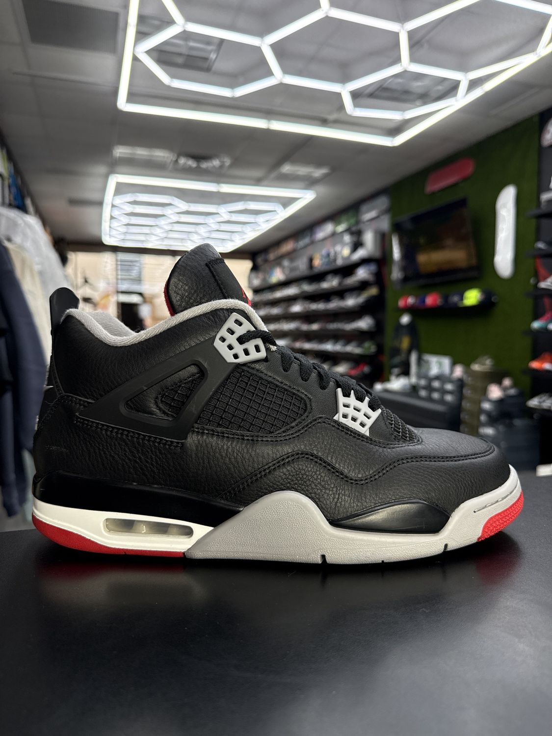 J4 “BRED REIMAGINED”  (SZ 10.5)  USED/OG BOX