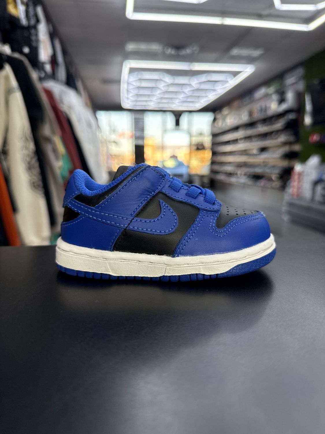 NIKE DUNK “COBALT”  (SZ 5c)  USED/REP BOX