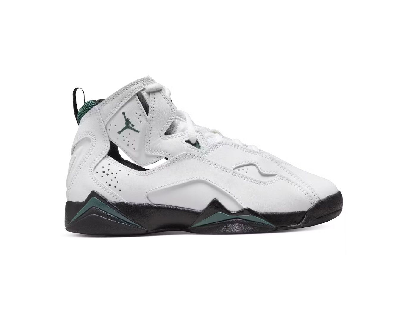 JORDAN TRUE FLIGHT “OXIDIZED GRN”  (SZ 9c)  NEW/OG BOX  (NO LID)