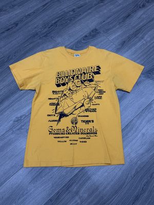 BILLIONAIRE BOYS CLUB TEE  “YLW”  (LARGE)  PRE-OWNED