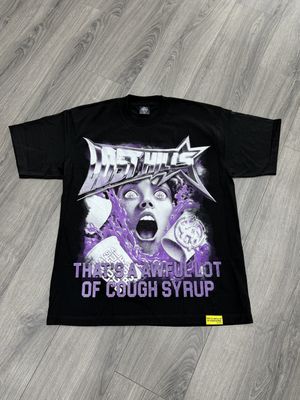 LOST HILLS x COUPH SYRUP  “BLK/SCREAM”  (XL)  NEW