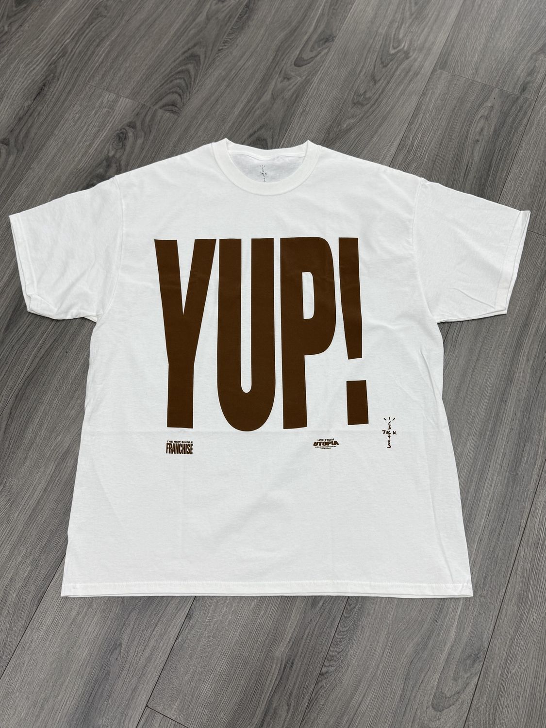CACTUS JACK TEE  “YUP!”  (O/S)  NEW