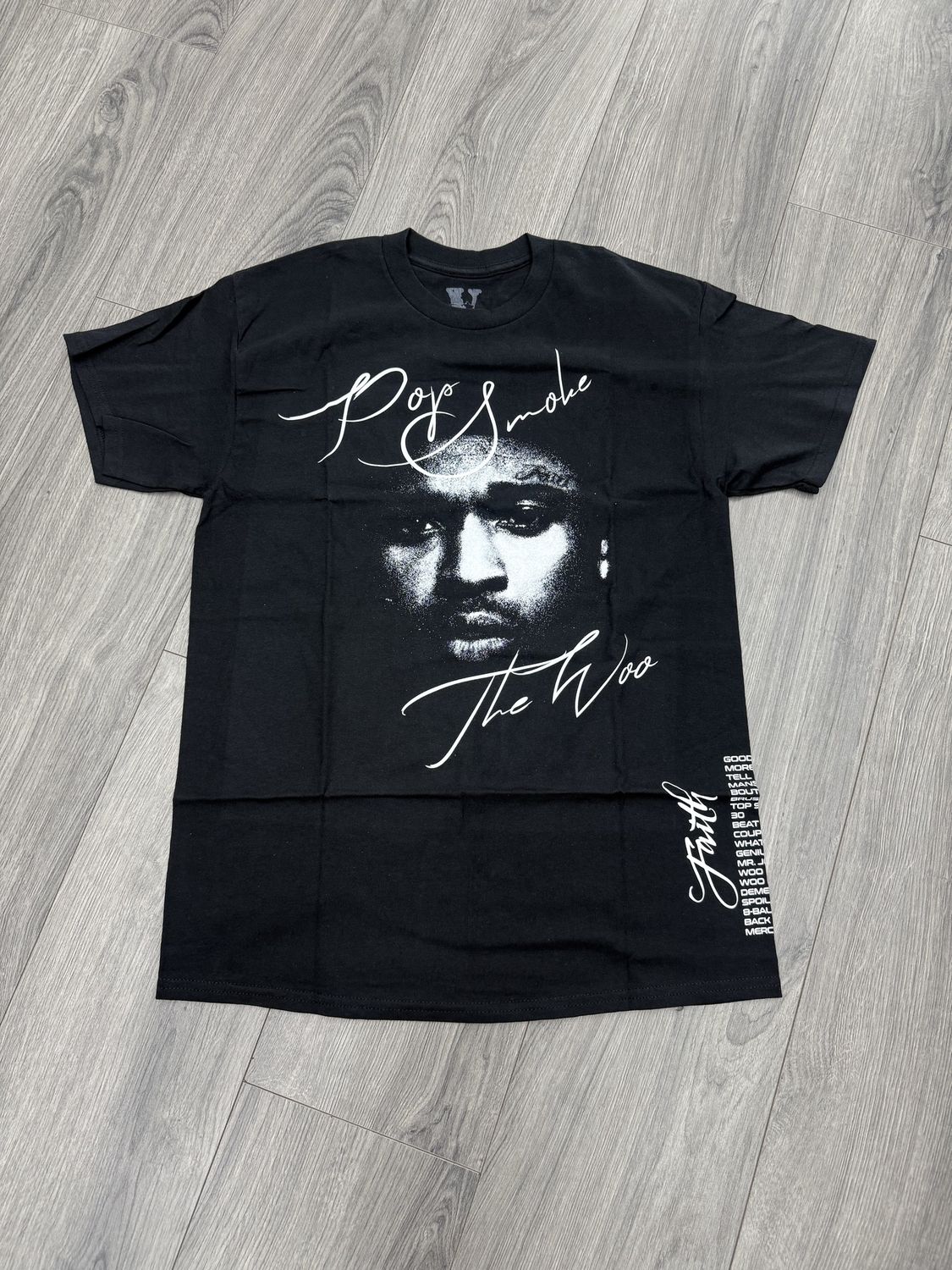 VLONE x POP SMOKE “FAITH/BLK”  (MEDIUM)  NEW